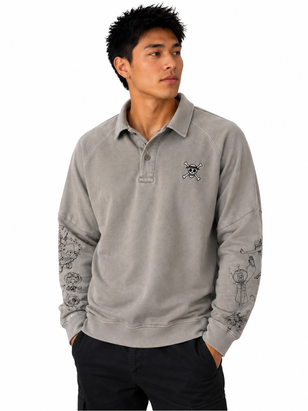 Atsuko x Onepiece Limited Edition NY Com Con Long-Sleeve Polo Shirt New